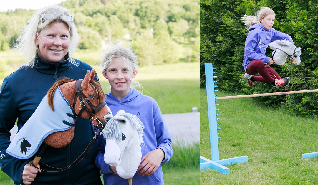 Käpphästarna har fångat mor och dotter