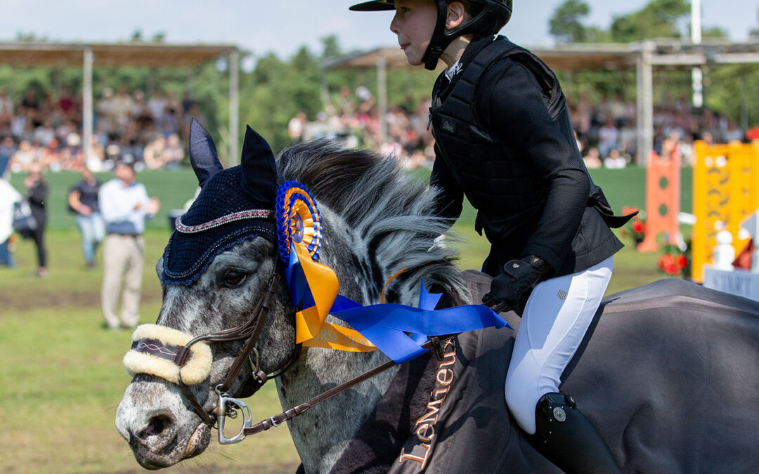 Duktiga ryttare i pony equitation