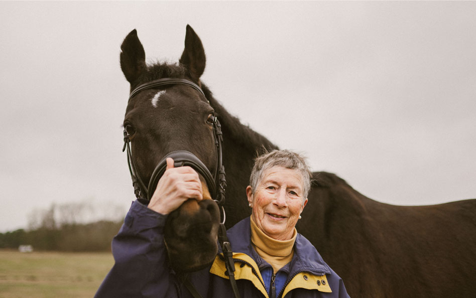 Ulla Håkanson rider fortfarande var dag