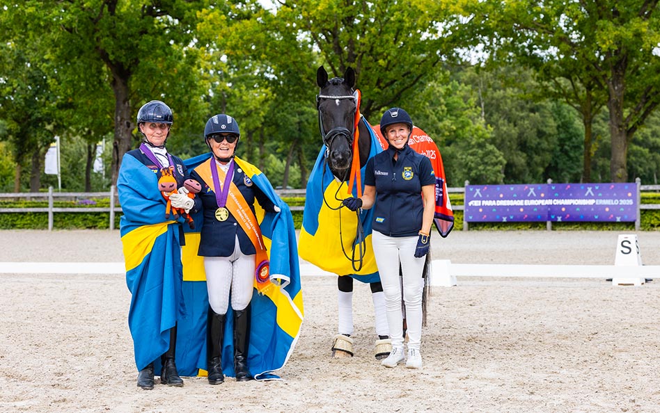 Ännu en medalj i paradressyr-EM