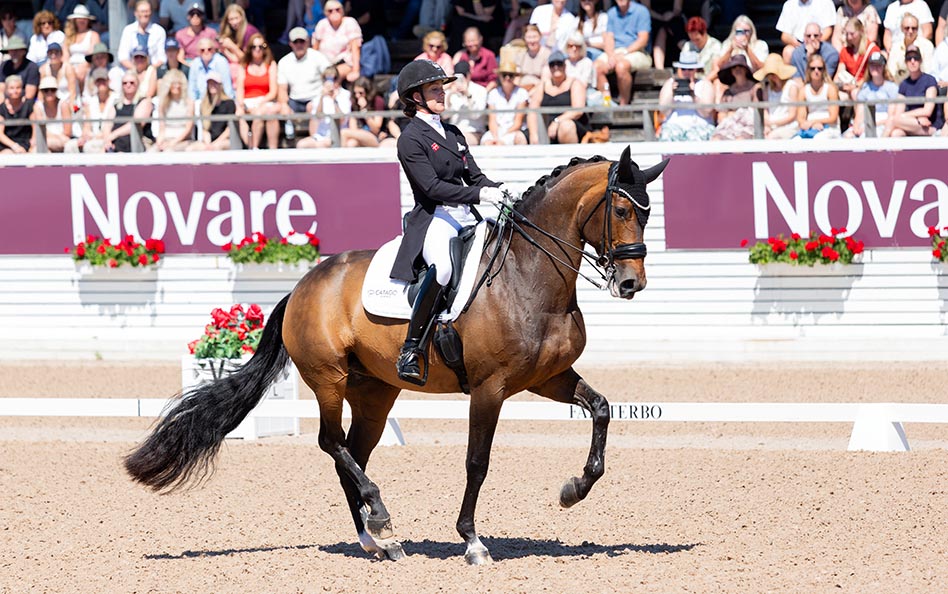 Nations cup-dressyren: dansk seger i Falsterbo och Tyskland vann serien totalt