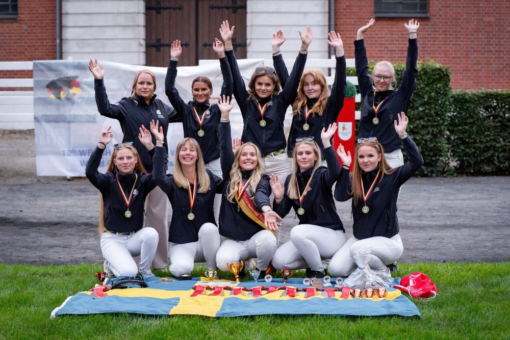 Svenska framgångar vid VM för unga uppfödare