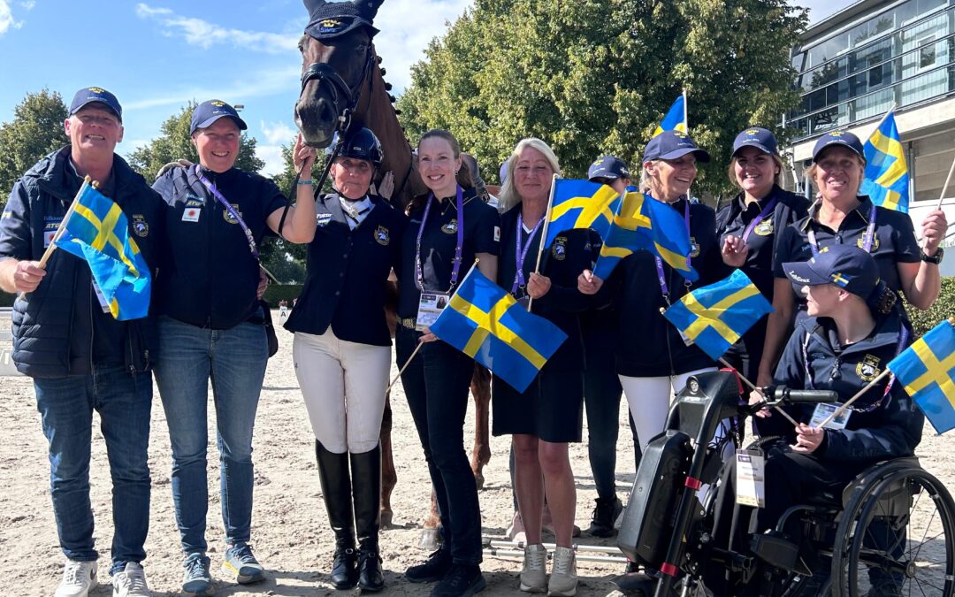 VM-guld till Lena Malmström i Aachen